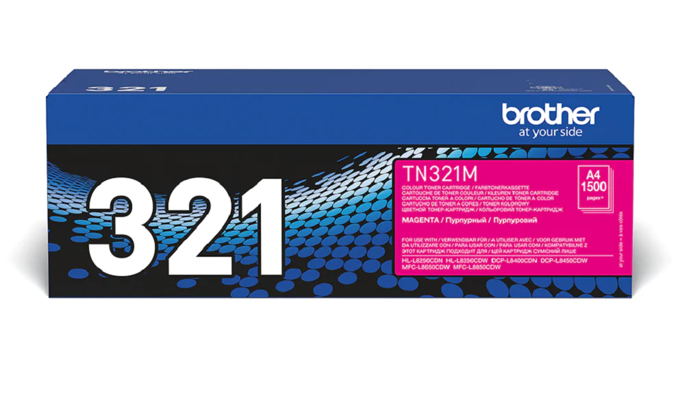 Original Toner Brother TN-321M, ca. 1.500 S., magenta