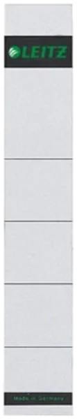 Rückensteckschild schmal grau Leitz (1608-00-85) für Ordner 1015