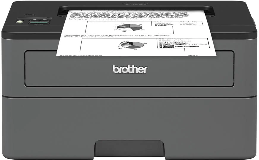 Brother HL-L2370DN S/W-Laserdrucker (mit WLAN  = L2375DW)
