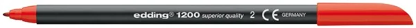 Fasermaler 0,5-1mm Edding 1200 Rundspitze rot