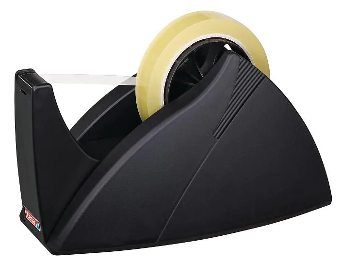 Klebebandabroller Tischversion tesa Easy Cut schwarz 66m lang und 25mm breit