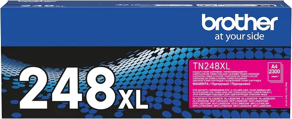 Original Toner Brother TN-248XLM, ca. 2.300 S., magenta