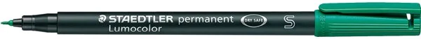 Staedtler Lumocolor permanent Marker grün Strichstärke superfein, ca. 0,4 mm